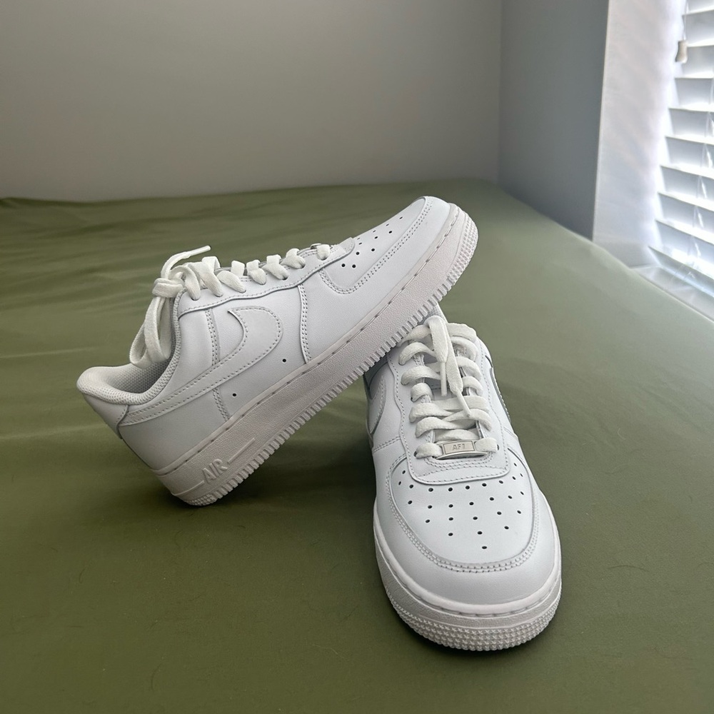 Nike White Athletic Shoes for Performance Air Force 1